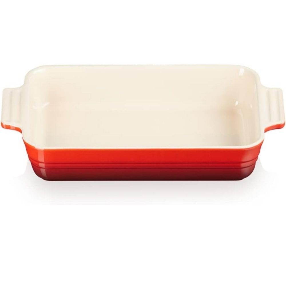 Le Creuset 32cm Rectangular Baking Dish- Carmin